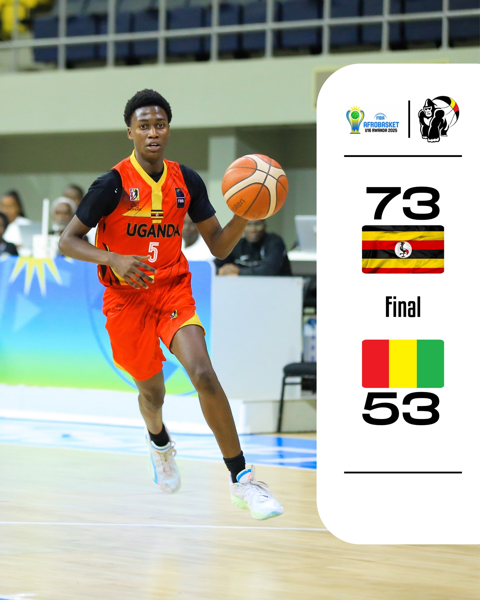 UGANDA VS CAMEROON (FIBA UNDER 17 FINALS)